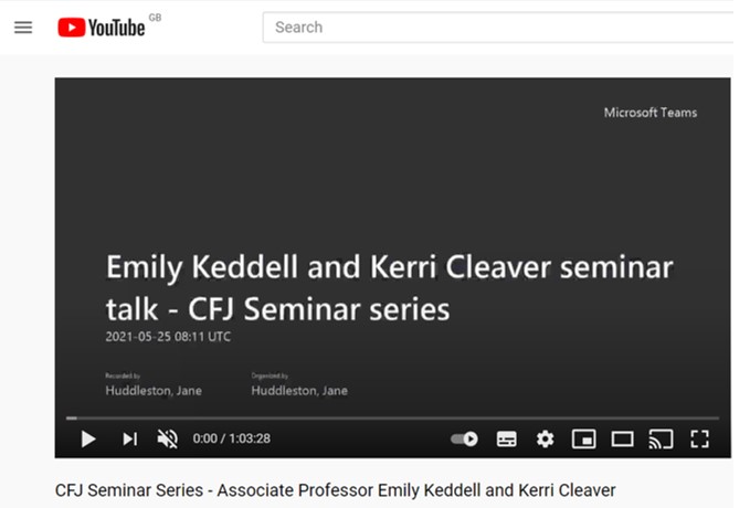 Presentation recording: Recent trends in baby removal patterns in Aotearoa New Zealand